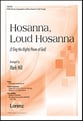 Hosanna, Loud Hosanna SATB choral sheet music cover